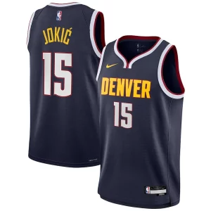 Magnifico Ottimo Nikola Jokic Denver Nuggets Nike Youth Swingman Jersey Icon Edition Navy