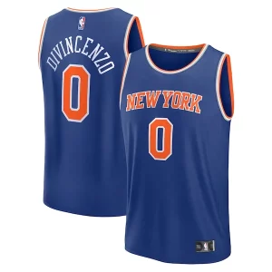 Robusto Stupendo Pratico Donte DiVincenzo New York Knicks Fast Break Replica Player Jersey Icon Edition Royal
