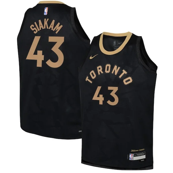 Sofisticato Fantastico Resistente Pascal Siakam Toronto Raptors Nike Youth 2022/23 Swingman Jersey City Edition Black