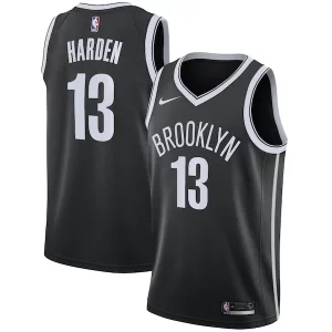 Incantevole Resistente James Harden Brooklyn Nets Nike 2020/21 Swingman Jersey Black Icon Edition