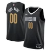 Splendido Memphis Grizzlies Nike Unisex 2023/24 Custom Swingman Jersey Black City Edition