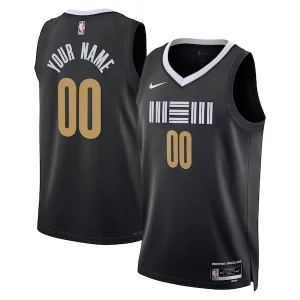Splendido Memphis Grizzlies Nike Unisex 2023/24 Custom Swingman Jersey Black City Edition