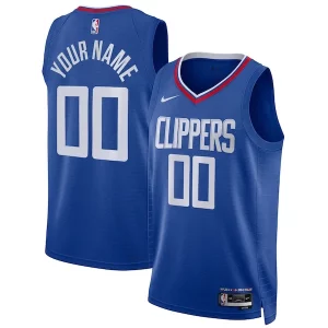 Versatile LA Clippers Nike Unisex Swingman Custom Jersey Royal Icon Edition