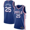 Moderno Ben Simmons Philadelphia 76ers Nike 2021/22 Diamond Swingman Jersey Icon Edition Royal