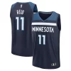 Prestigioso Naz Reid Minnesota Timberwolves Fast Break Replica Player Jersey Icon Edition Navy