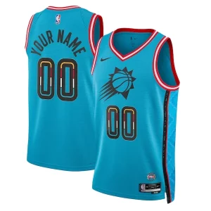 Gorgeous Prestigioso Raffinato Phoenix Suns Nike Unisex 2022/23 Swingman Custom Jersey City Edition Turquoise