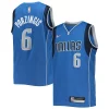 Pratico Kristaps Porzingis Dallas Mavericks Nike Youth 2021/22 Diamond Swingman Jersey Icon Edition Blue