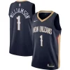 Duraturo Gorgeous Zion Williamson New Orleans Pelicans Nike Swingman Jersey Navy Icon Edition