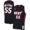 Accattivante Cool Jason Williams Miami Heat 2005/06 Hardwood Classics Swingman Jersey Black