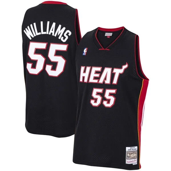 Accattivante Cool Jason Williams Miami Heat 2005/06 Hardwood Classics Swingman Jersey Black