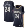 Eccezionale Jordan Hawkins New Orleans Pelicans Nike Unisex Swingman Jersey Icon Edition Navy