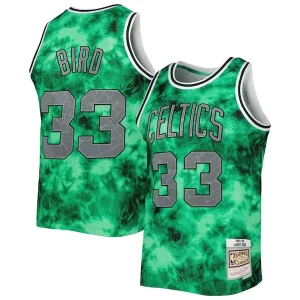 Cool Larry Bird Boston Celtics 1985/86 Galaxy Swingman Jersey Kelly Green