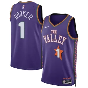 Meraviglioso Lussuoso Devin Booker Phoenix Suns Nike Unisex 2024/25 Swingman Player Jersey City Edition Purple