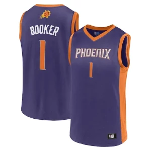 Stupendo Trendy Men's Devin Booker Purple Phoenix Suns Player Jersey