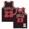 Delizioso Moderno Michael Jordan Chicago Bulls Toddler 1996/97 Hardwood Classics Authentic Jersey Black/Red/White