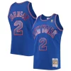 Duraturo Larry Johnson New York Knicks 1996/97 Hardwood Classics Swingman Jersey Blue