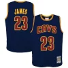 Fantastico Classico LeBron James Cleveland Cavaliers Youth 2008/09 Hardwood Classics Swingman Jersey Navy