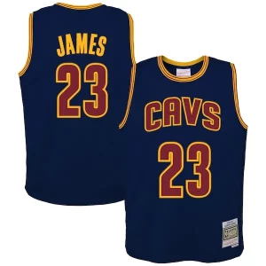 Fantastico Classico LeBron James Cleveland Cavaliers Youth 2008/09 Hardwood Classics Swingman Jersey Navy