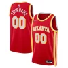 Magnifico Atlanta Hawks Nike 2021/22 Diamond Swingman Custom Jersey Icon Edition Red