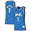 Cool Tracy McGrady Orlando Magic Women's 2000/01 Hardwood Classics Swingman Jersey Blue