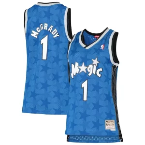 Cool Tracy McGrady Orlando Magic Women's 2000/01 Hardwood Classics Swingman Jersey Blue