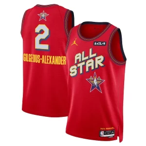Stupendo Shai Gilgeous Alexander Nike Unisex 2025 NBA All Star Game Swingman Player Jersey Red