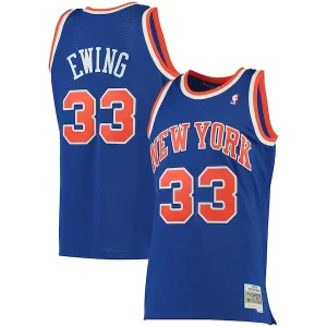 Trendy Magnifico Fascinante Patrick Ewing New York Knicks 1991/92 Big & Tall Hardwood Classics Swingman Jersey Blue