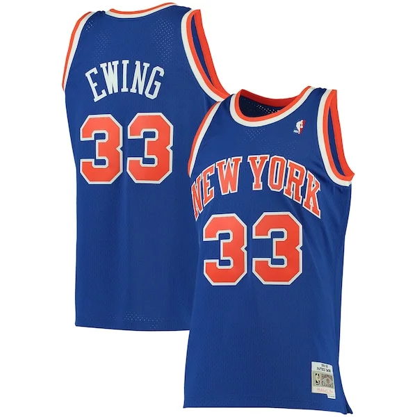 Trendy Magnifico Fascinante Patrick Ewing New York Knicks 1991/92 Big & Tall Hardwood Classics Swingman Jersey Blue