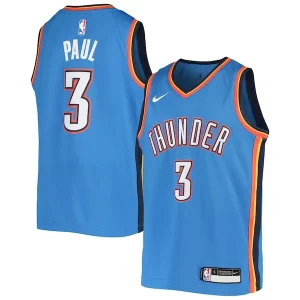 Versatile Raffinato Incantevole Chris Paul Oklahoma City Thunder Nike Youth Team Swingman Jersey Blue