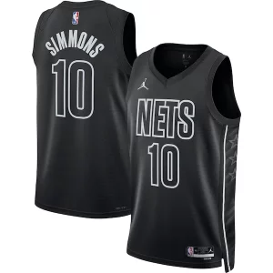 Classico Fantastico Moderno Ben Simmons Brooklyn Nets Jordan Brand Unisex Swingman Jersey Statement Edition Black