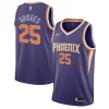 Versatile Resistente Fascinante Mikal Bridges Phoenix Suns Nike Youth Swingman Jersey Icon Edition Purple/White