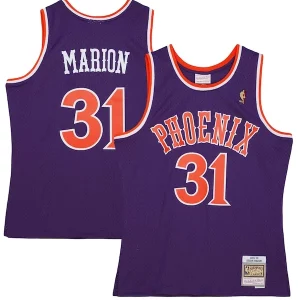 Splendido Shawn Marion Phoenix Suns 2001/02 Hardwood Classics Swingman Jersey Purple