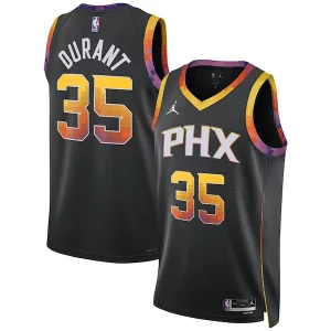 Accattivante Kevin Durant Phoenix Suns Jordan Brand Unisex Swingman Jersey Statement Edition Black