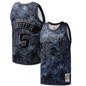 Splendido Vince Carter Toronto Raptors Hardwood Classics 1998/99 Tie Dye Swingman Jersey Black