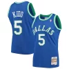 Classico Versatile Jason Kidd Dallas Mavericks 1994/95 Hardwood Classics Swingman Jersey Blue