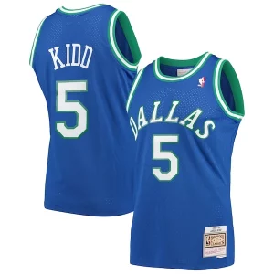 Classico Versatile Jason Kidd Dallas Mavericks 1994/95 Hardwood Classics Swingman Jersey Blue