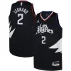 Fascinante Magnifico Kawhi Leonard LA Clippers Jordan Brand Youth Swingman Jersey Statement Edition Black