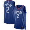 Lussuoso Kawhi Leonard LA Clippers Nike 2021/22 Diamond Swingman Jersey Icon Edition Royal