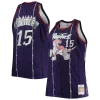 Fascinante Raffinato Vince Carter Toronto Raptors Big & Tall 1998/99 NBA 75th Anniversary Diamond Swingman Jersey Purple