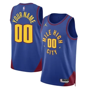 Raffinato Versatile Bellissimo Denver Nuggets Jordan Brand Unisex 2022/23 Swingman Custom Jersey Statement Edition Blue