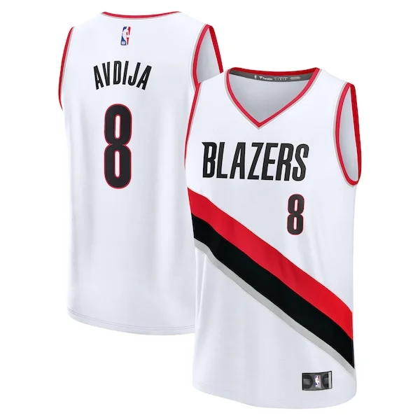 Resistente Splendido Cool Deni Avdija Portland Trail Blazers Fast Break Replica Player Jersey Association Edition White