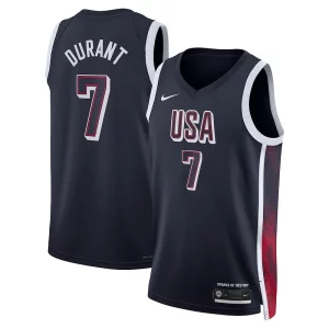Incantevole Delizioso Kevin Durant USA #7 Nike 2024 Swingman Player Jersey Navy