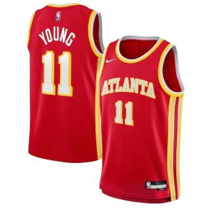 Pratico Trae Young Atlanta Hawks Nike Youth Swingman Jersey Icon Edition Red