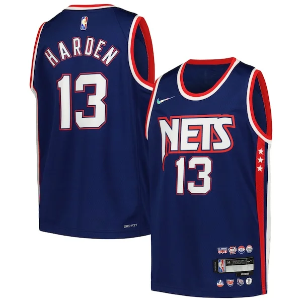 Attraente Gorgeous Lussuoso James Harden Brooklyn Nets Nike Youth Swingman Jersey City Edition Navy