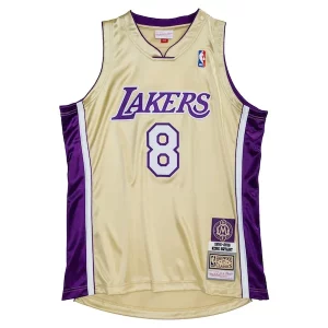 Fantastico Robusto Splendido Kobe Bryant Los Angeles Lakers Hall of Fame Class of 2020 #8 Authentic Jersey Gold/Purple