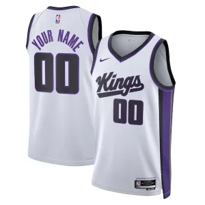Trendy Sacramento Kings Nike Unisex Swingman Custom Jersey Association Edition White