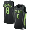 Versatile Kristaps Porzingis Boston Celtics Nike Unisex 2024/25 Swingman Player Jersey City Edition Black