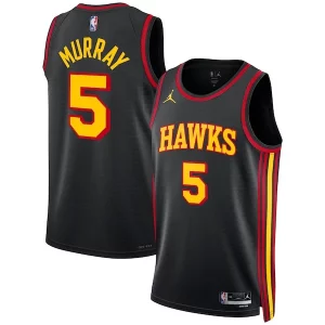 Pratico Incantevole Dejounte Murray Atlanta Hawks Jordan Brand Unisex Swingman Jersey Statement Edition Black