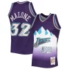 Ottimo Prestigioso Duraturo Karl Malone Utah Jazz 1996/97 Hardwood Classics NBA 75th Anniversary Diamond Swingman Jersey Purple