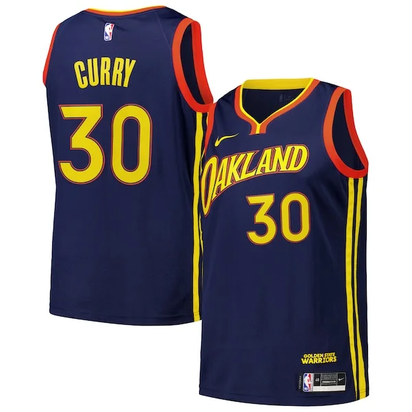 Robusto Delizioso Stephen Curry Golden State Warriors Nike Swingman Player Jersey City Edition Royal